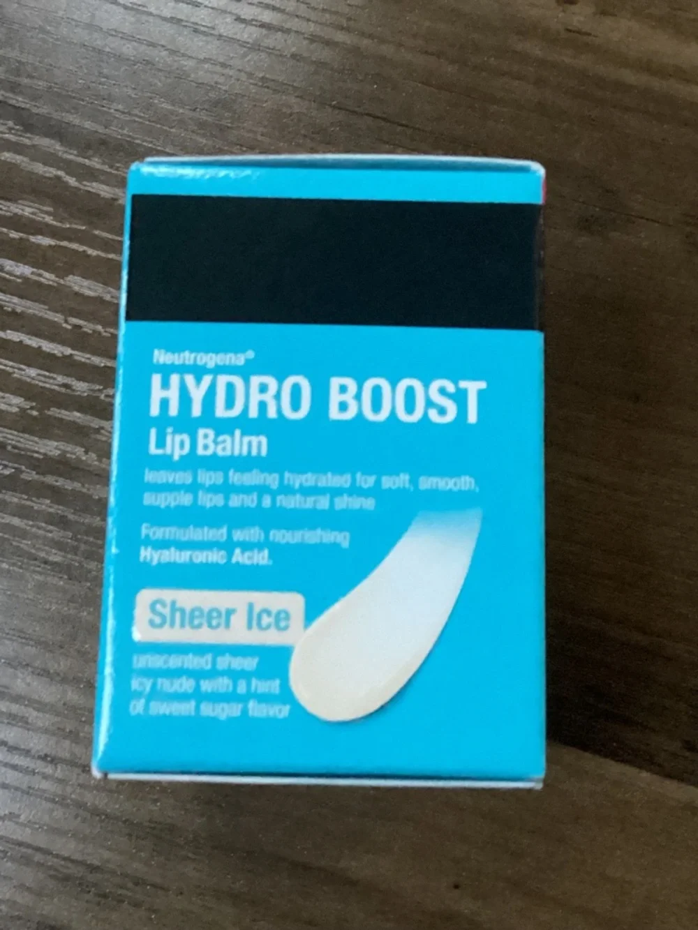Neutrogena Hydro Boost Hyaluronic Acid Lip Balm Sheer Ice New Fragrance Free 15g